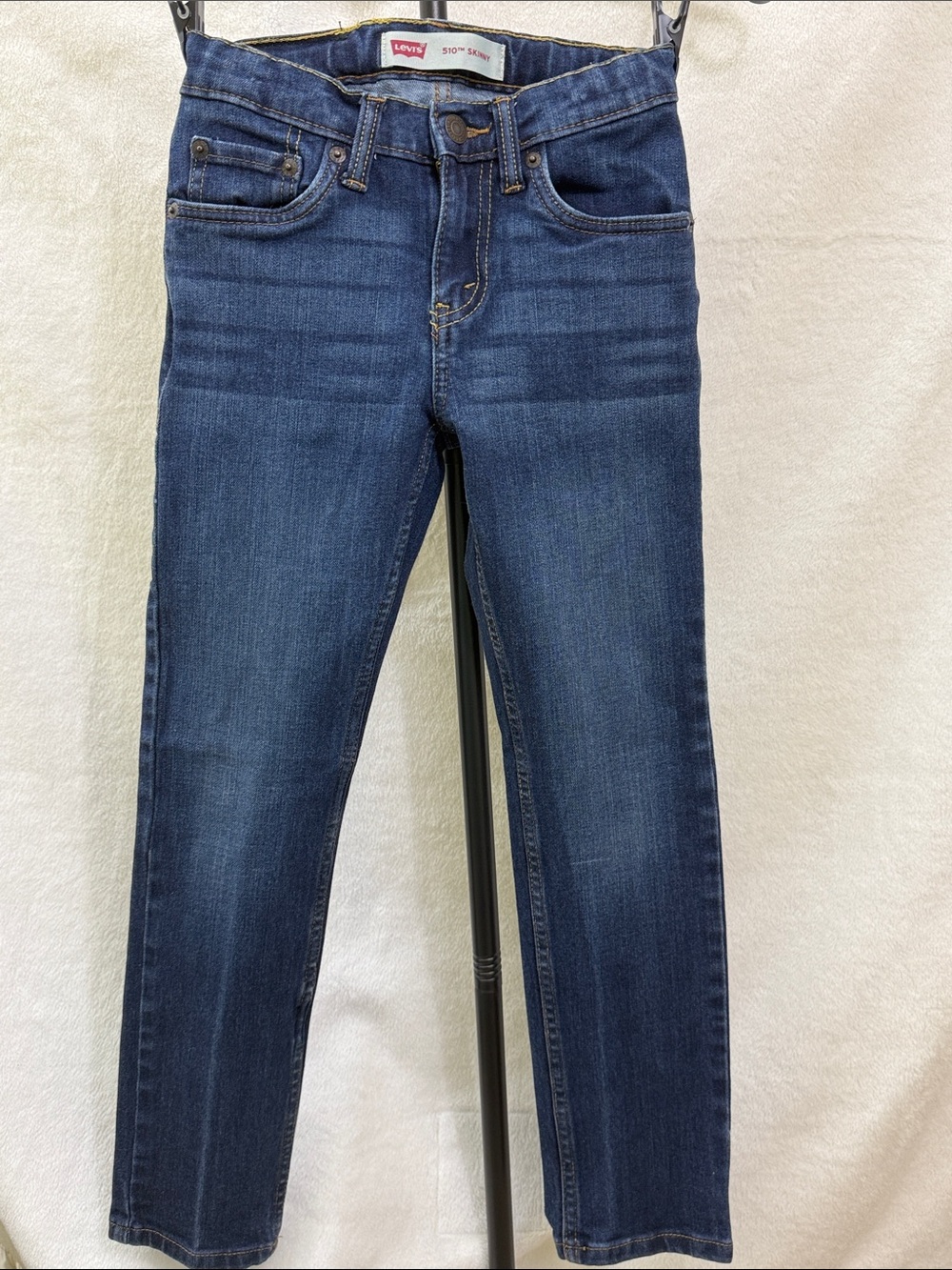 Boys (8) Skinny Levi's Dark Blue Jeans